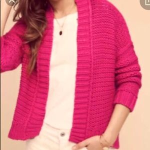 Anthropologie chunky cardigan by moth
